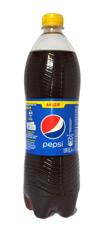 Напиток "Пепси-Cola" 1л бутылка ПЭТ