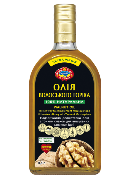 Масло грецкого ореха  500 гр с/б