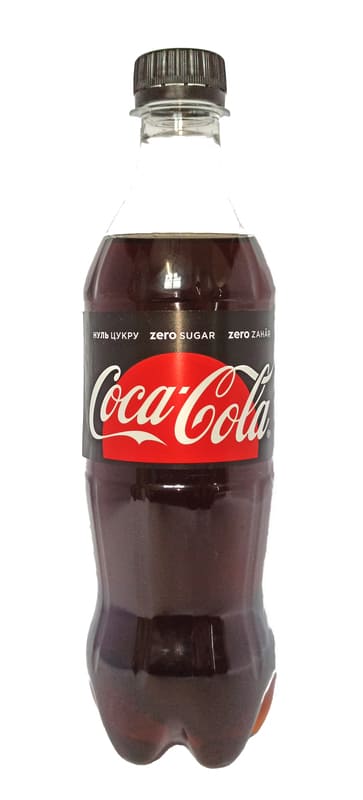 Напиток "Coca-Cola" ZERO 0,5л бутылка ПЭТ