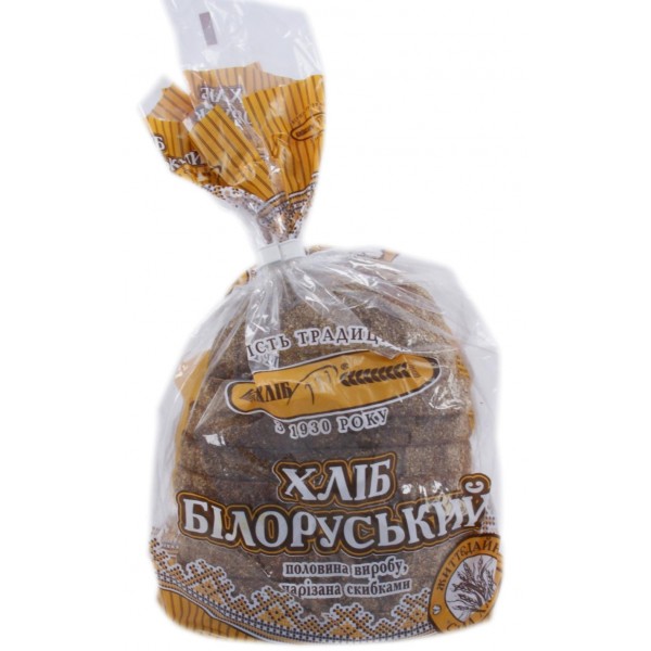 Хлеб  Белорусский нарезной  шт п/э