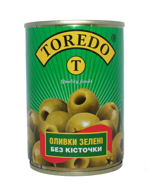 Оливки зелен. б.к. "Торедо"  314гр ж/б