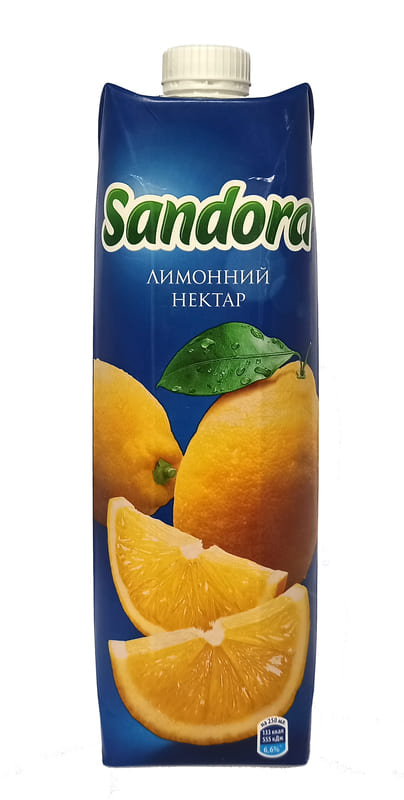 Сок Сандора Лимон  1л Tetra Pak