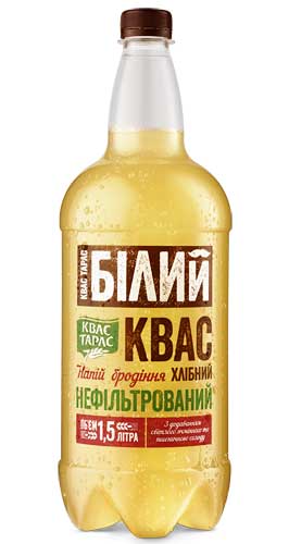 Квас Тарас белый 1,5л бутылка ПЭТ