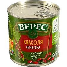 Квасоля червона "Верес" з/б 400 гр