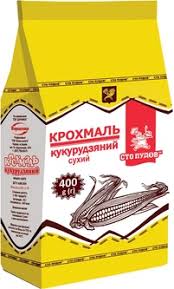 Крохмаль кукурудзяний "Сто пудів" 400 гр/уп