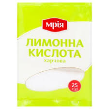 Лимонна кислота Мрія харчова 25г