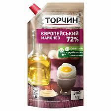 Майонез "Торчин" Європейський 300гр д/п