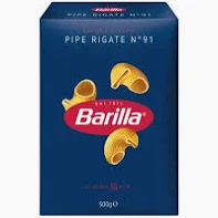 Макарони "Barilla" PIPE RIGATE №91 0,5 кг