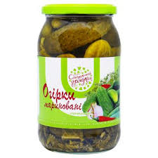 Огірки мариновані «З Бабусиної грядки» 850г