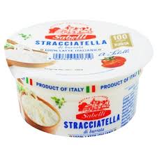 Сир Страчателла "Sabelli" 140 гр/уп