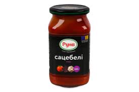 Соус том. "Руна" сацебелі 485гр с/б