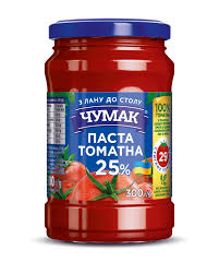 Томатна паста "Чумак" 25% с/б, 300г