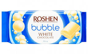 Шоколад Білий пористий "Roshen" 80 г