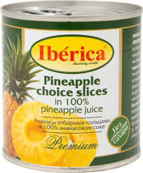 Ананас "Iberika" кільца 340 гр